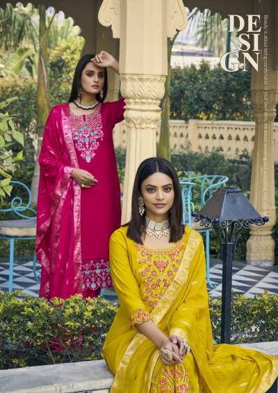 RAZIA BY KARISSA DESIGNER SILK SALWAR SUIT WHOLESALER IN INDIA